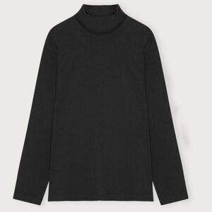 TENCEL™ MODAL Everyday Long Sleeve Turtleneck By Organic Basics, Medium, Black